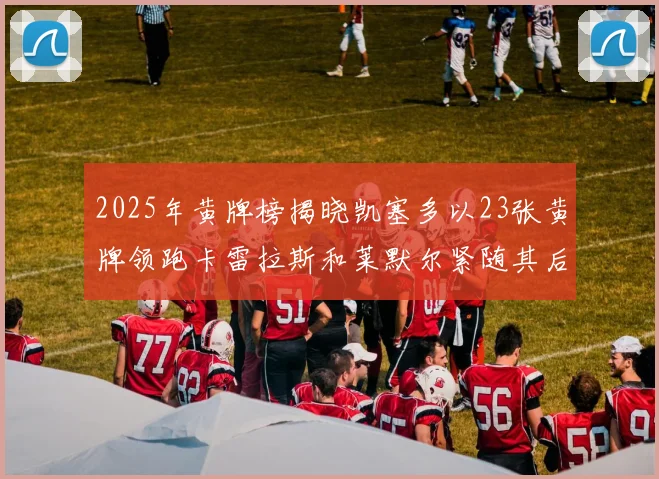 2025年黄牌榜揭晓凯塞多以23张黄牌领跑卡雷拉斯和莱默尔紧随其后